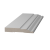 Плинтус напольный Лдф белый Ultrawood - Base 022 - 2,44м с кабель-каналом - 2400*80 мм
