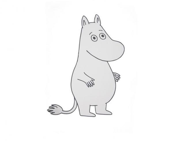 Детские флизелиновые обои Sandudd Moomin New 5181-4