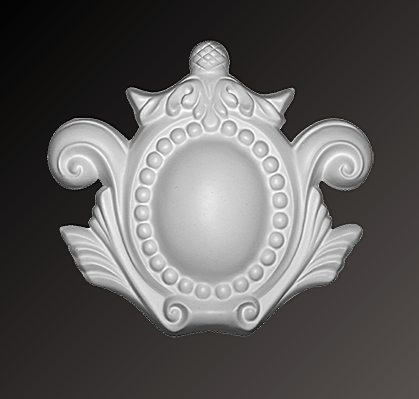 Орнамент декоративный элемент Европласт полиуретан 1.60.026 - 152*30*175 мм