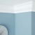 Потолочный плинтус Лдф Ultrawood - Cr 002 - 2,44м - 2400*95 мм
