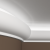 Гибкий потолочный карниз Европласт полиуретан 1.50.220 для скрытого освещения - 2000*126*122 мм